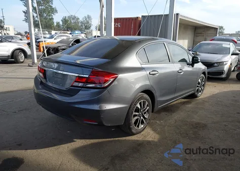 2013 Honda Civic Ex-L from USA, damaged, VIN 19XFB2F90DE279839